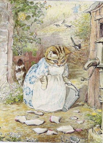 Beatrix Potter og katten
