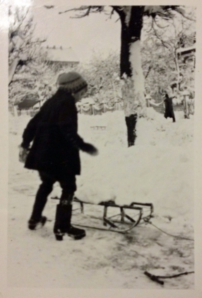 Niels in the snow 1943 ©Gunner Johansen