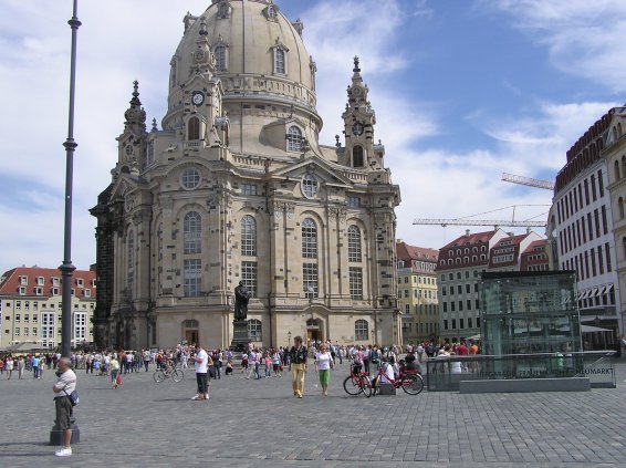 The Frauen Kirche Dresden