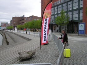 Half way through in Gothenburg