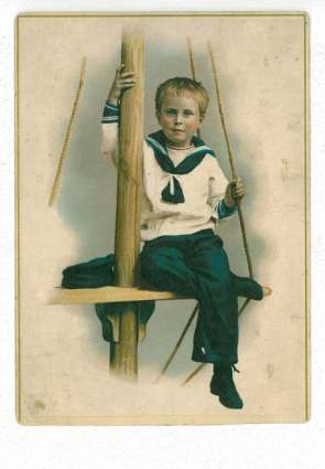 A postcard to my great grandfather William in his childhood