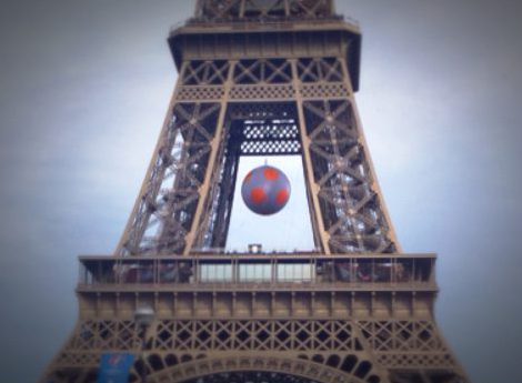 Euro 2016, UEFA, Paris, France, Eiffel Tower, Soccer, Soccer ball