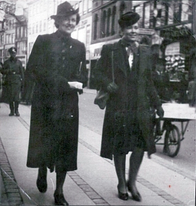Ermegaard and Helle in Copenhagen during the war