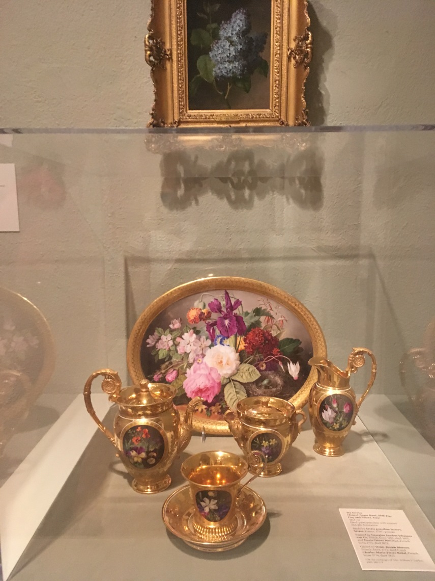 Tea Service 1814-17. Hard-paste porcelain with enamel and gilt decoration