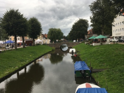 One of the many canals in Friedrichstadt taken from another trip September 2018