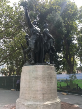 The Memorial for San Francisco Firemen at Washington Square Park