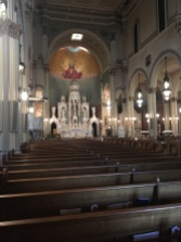 Inside Saint Peter & Paul Roman Catholic Church
